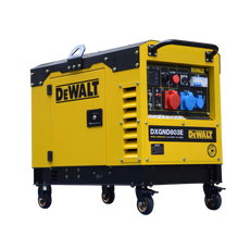 DeWalt Diesel Stromaggregat DXGND803E – 5,8 kW (230 V) & 7,9 kVA (400 V) DeWalt