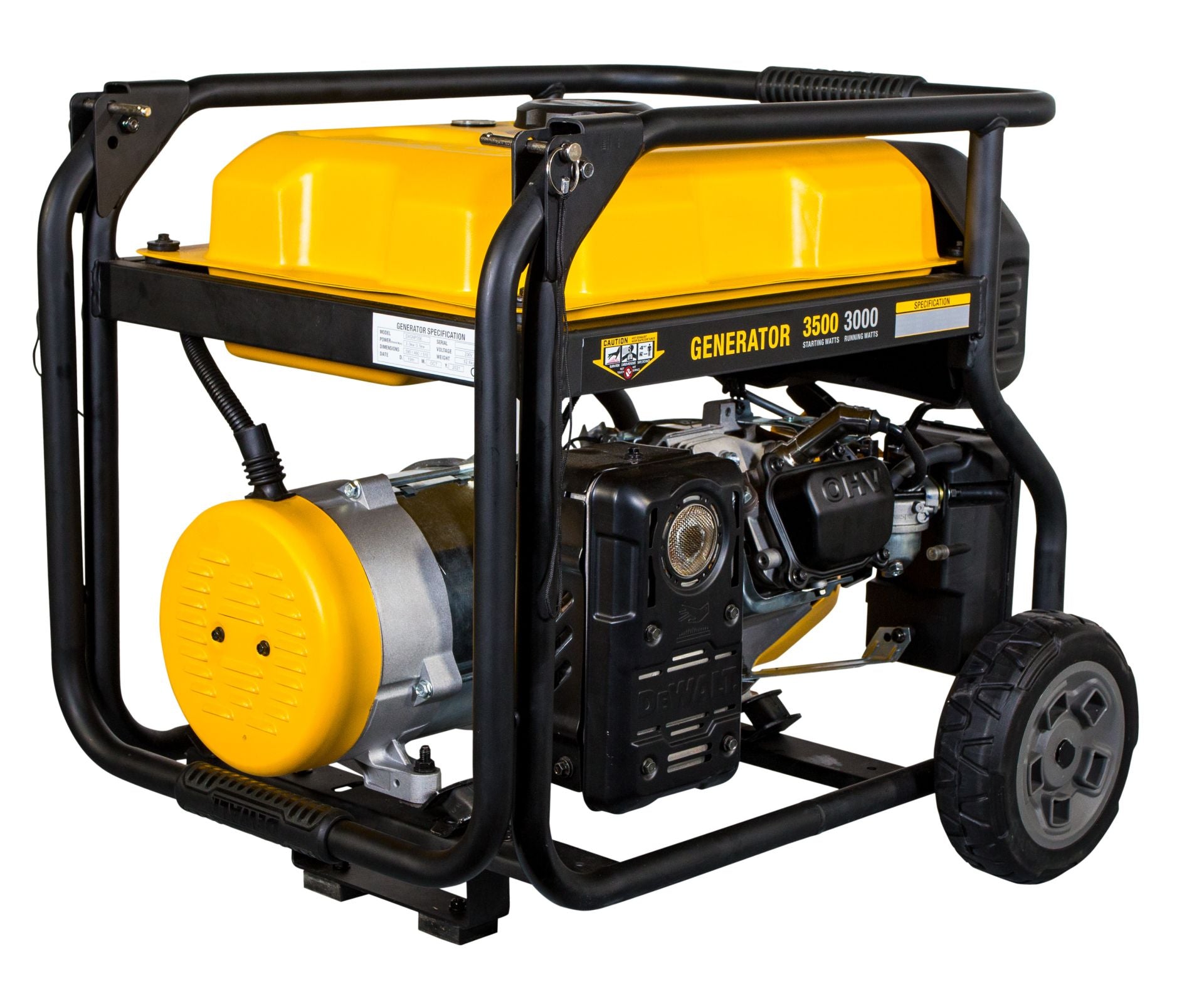 3500 Watt Benzin AVR Stromerzeuger DeWalt DXGNP35E