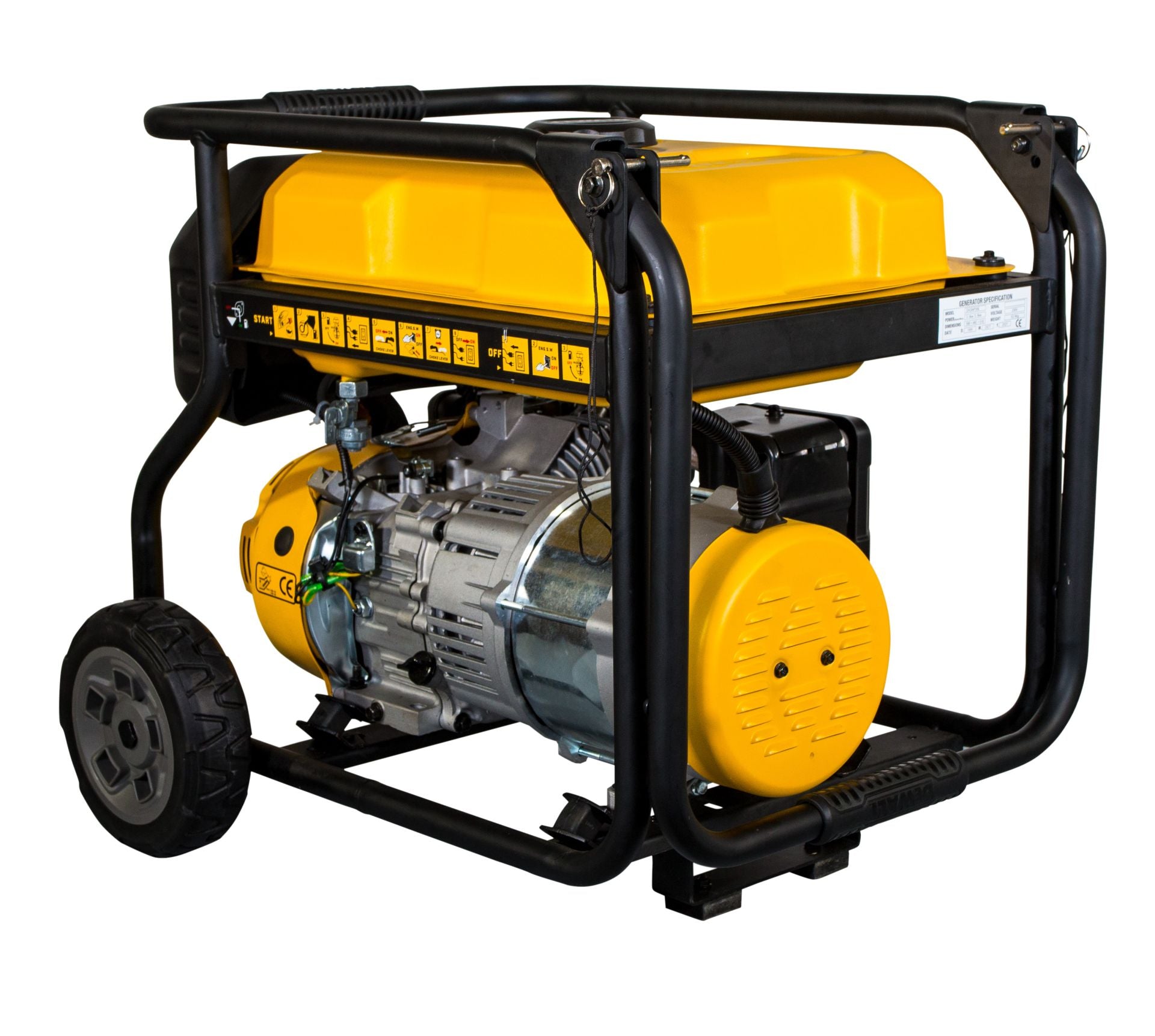 3500 Watt Benzin AVR Stromerzeuger DeWalt DXGNP35E