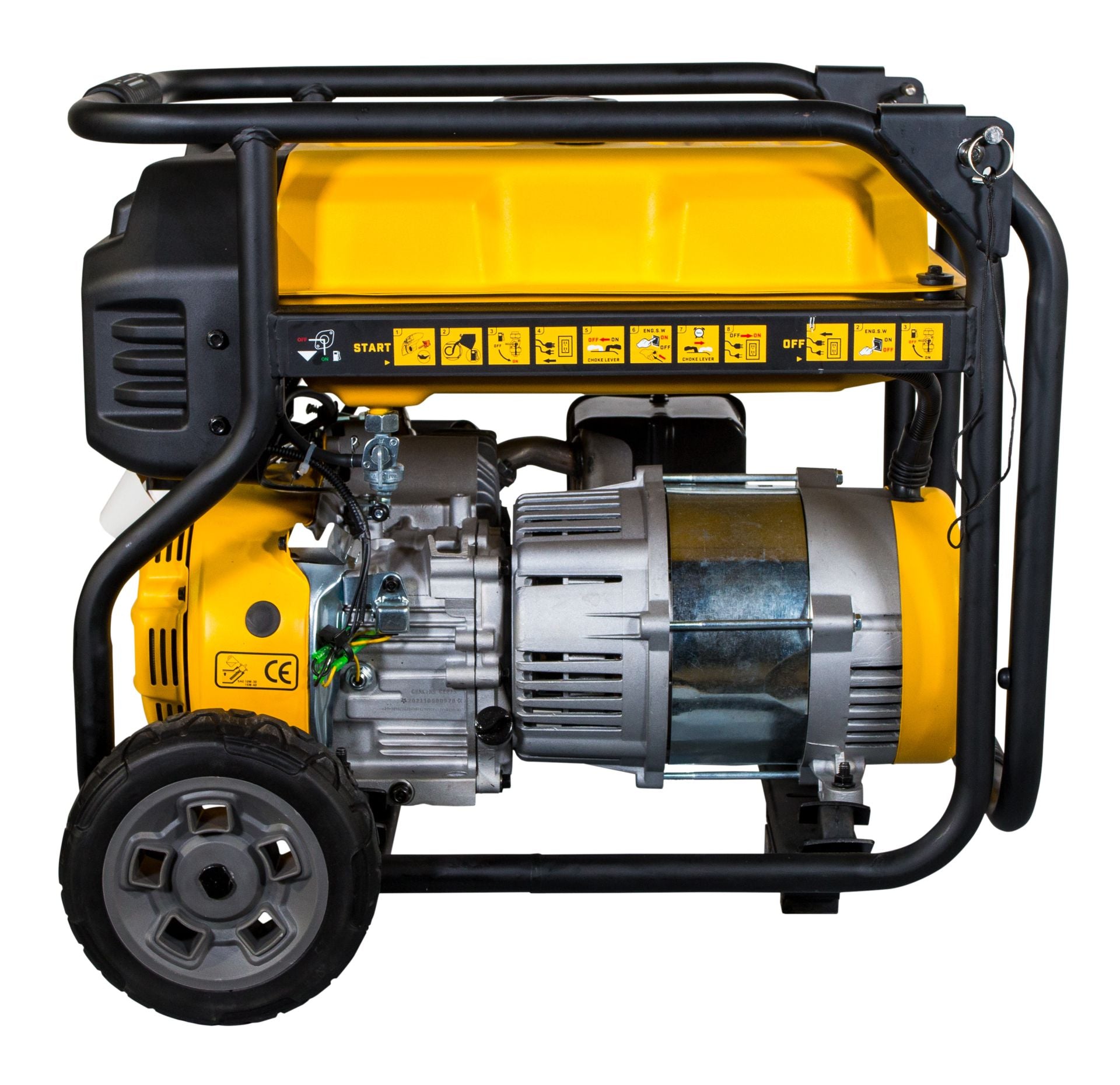 3500 Watt Benzin AVR Stromerzeuger DeWalt DXGNP35E