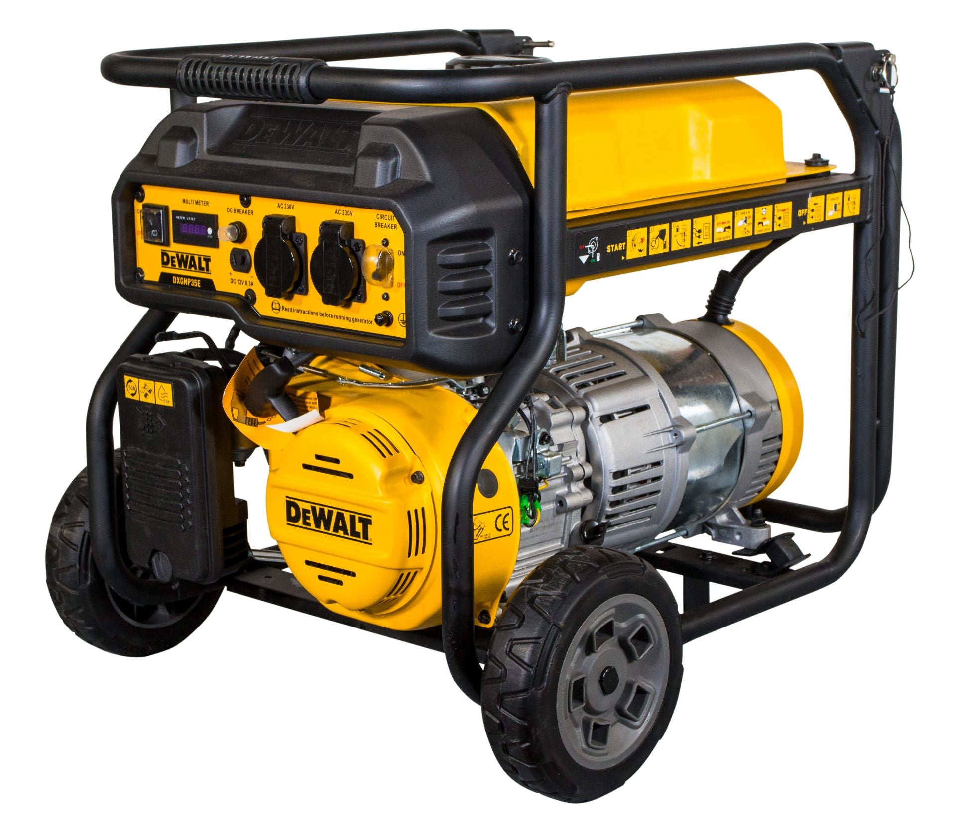 3500 Watt Benzin AVR Stromerzeuger DeWalt DXGNP35E