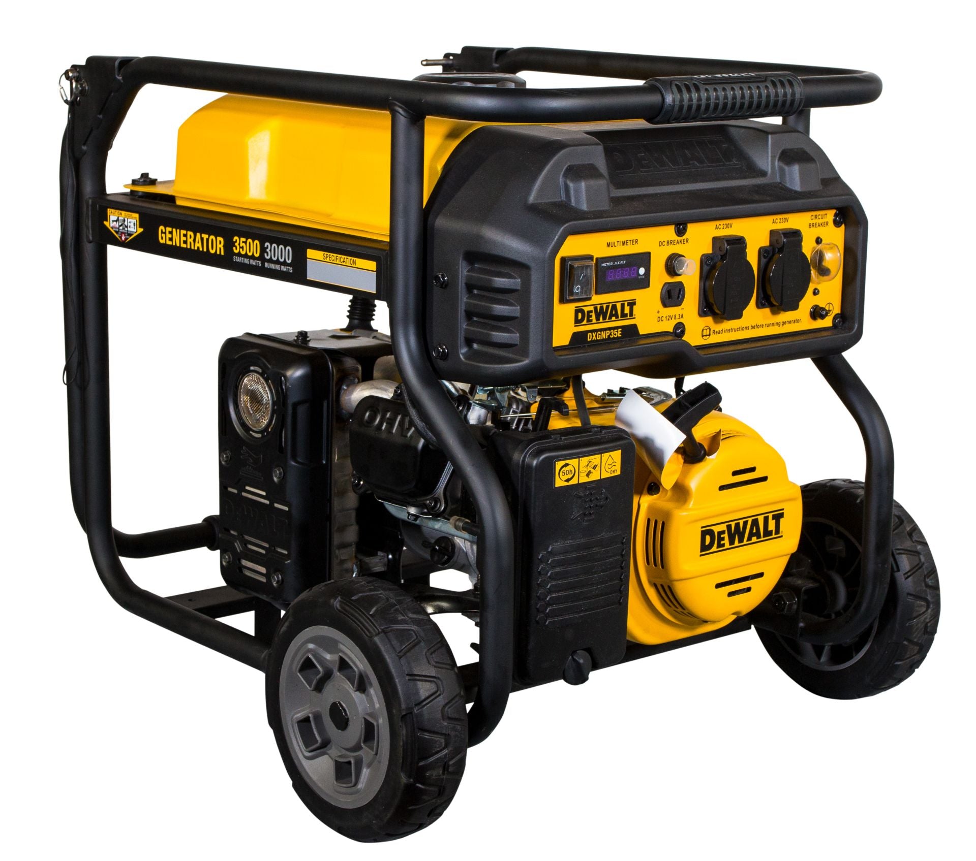 3500 Watt Benzin AVR Stromerzeuger DeWalt DXGNP35E