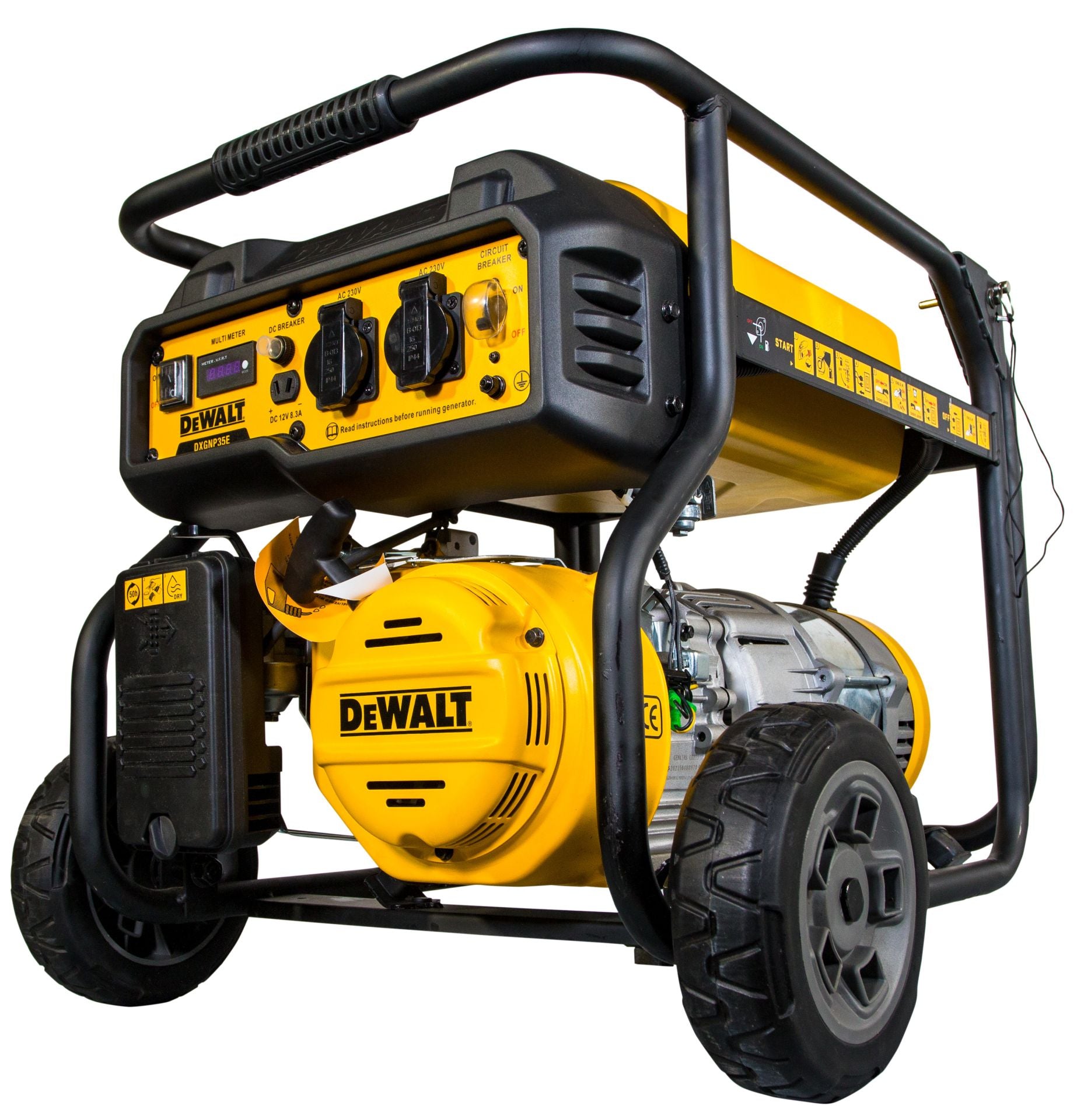 3500 Watt Benzin AVR Stromerzeuger DeWalt DXGNP35E