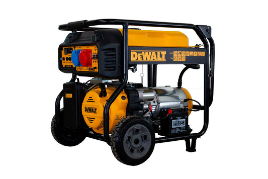 10,6 kVa Benzin AVR Stromerzeuger DeWalt 230V & 400V DXGNP853E