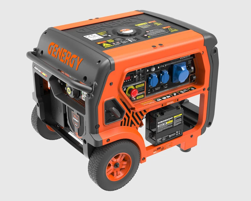 Benzin Stromerzeuger SVR 5500 Watt mit E-Start Genergy Ezcaray Genergy