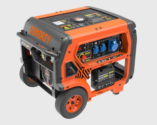 Benzin Stromerzeuger SVR 5500 Watt mit E-Start Genergy Ezcaray Genergy