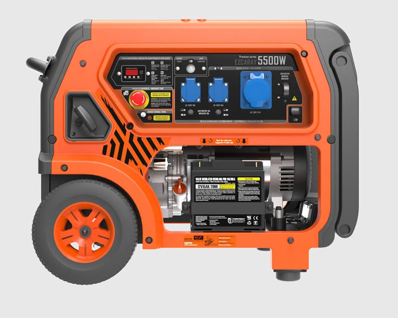 Benzin Stromerzeuger SVR 5500 Watt mit E-Start Genergy Ezcaray Genergy