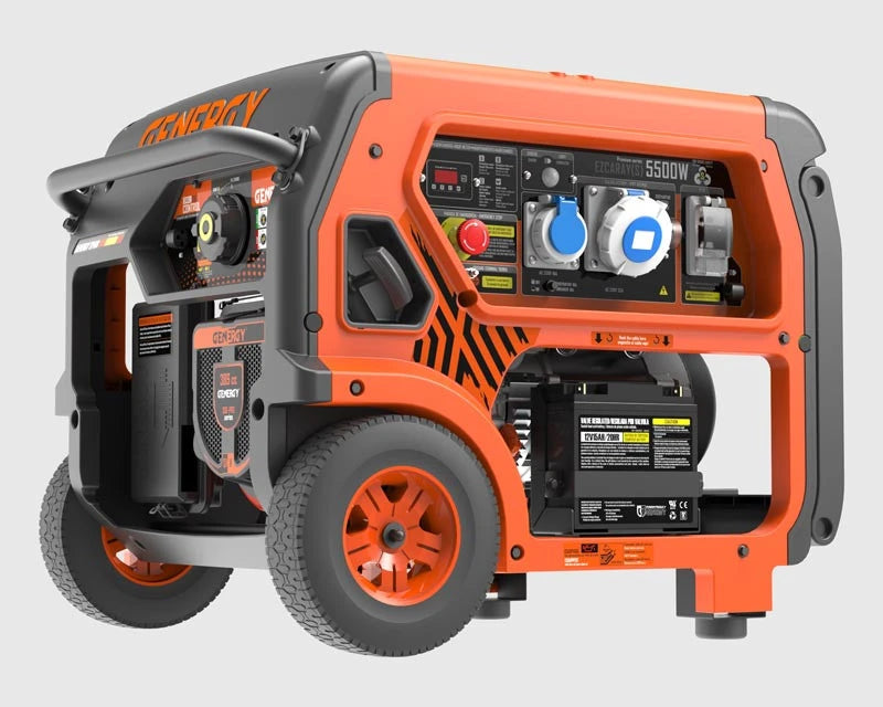 Benzin Stromerzeuger SVR 5500 Watt mit E-Start Genergy Ezcaray-S IP67