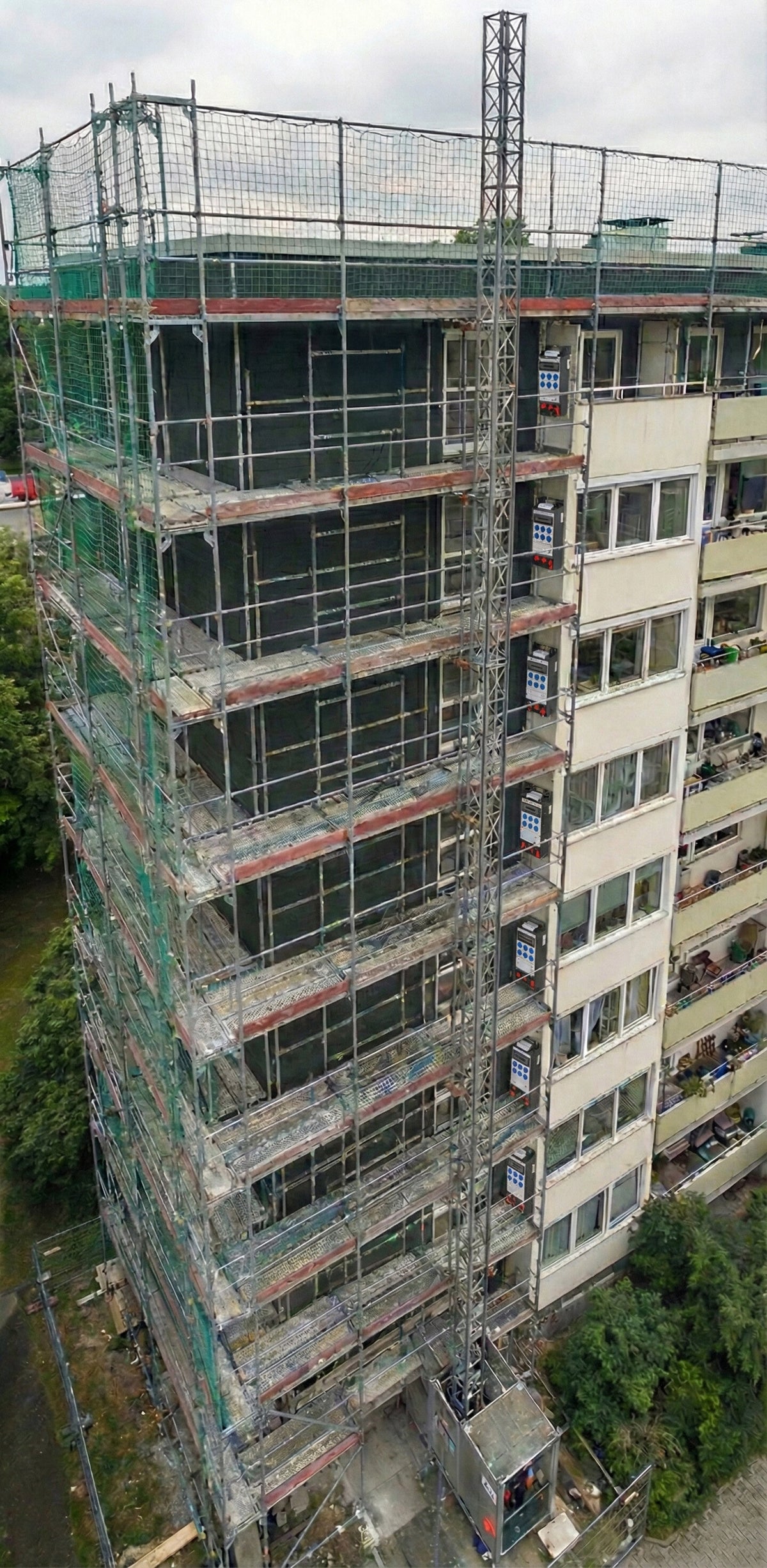 Endverteiler Wando-DE, LED-Beleuchtung, Dämmerungsschalter, CEE-St. 32 A, CEE 32 A, CEE 16 A, SiRoX JÄGER SIROX