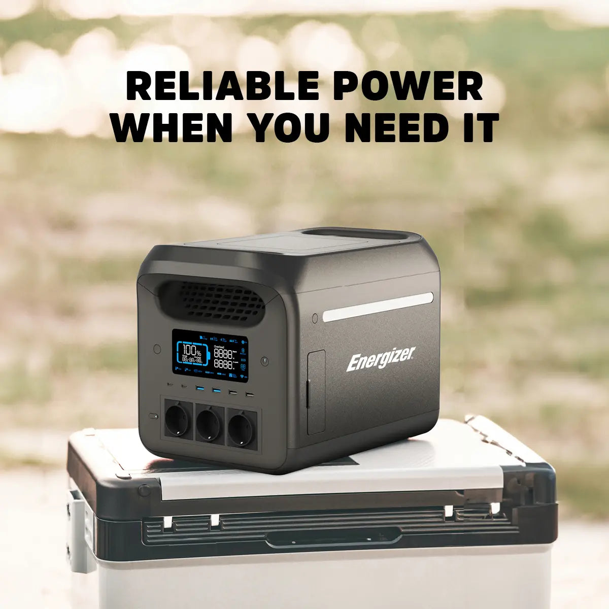Energizer Peak 1800 tragbare Powerstation 3000W - 1229wh LIFEPO₄ Kipor.org
