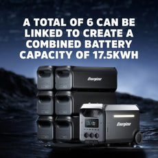 Energizer Peak 2500 Erweiterungsbatterie - 2560wh LIFEPO₄ Energizer