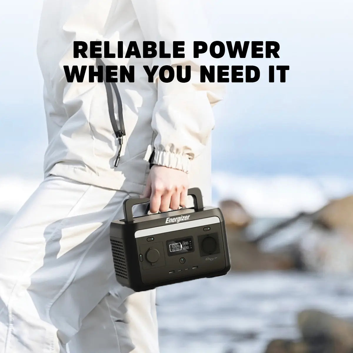 Energizer Peak 300 tragbare Powerstation 500W - 204,8wh LiFePO₄ Energizer