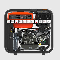 Inverter Stromerzeuger Benzin 4600W mit E-Start Genergy Feroe