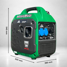 3300W Benzin Inverter Stromaggregat mit E-Start nur 21,4 kg FME XG-SF 3300E FME