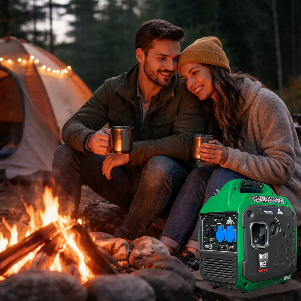 3300W Benzin Inverter Stromaggregat mit E-Start nur 21,4 kg FME XG-SF 3300E FME