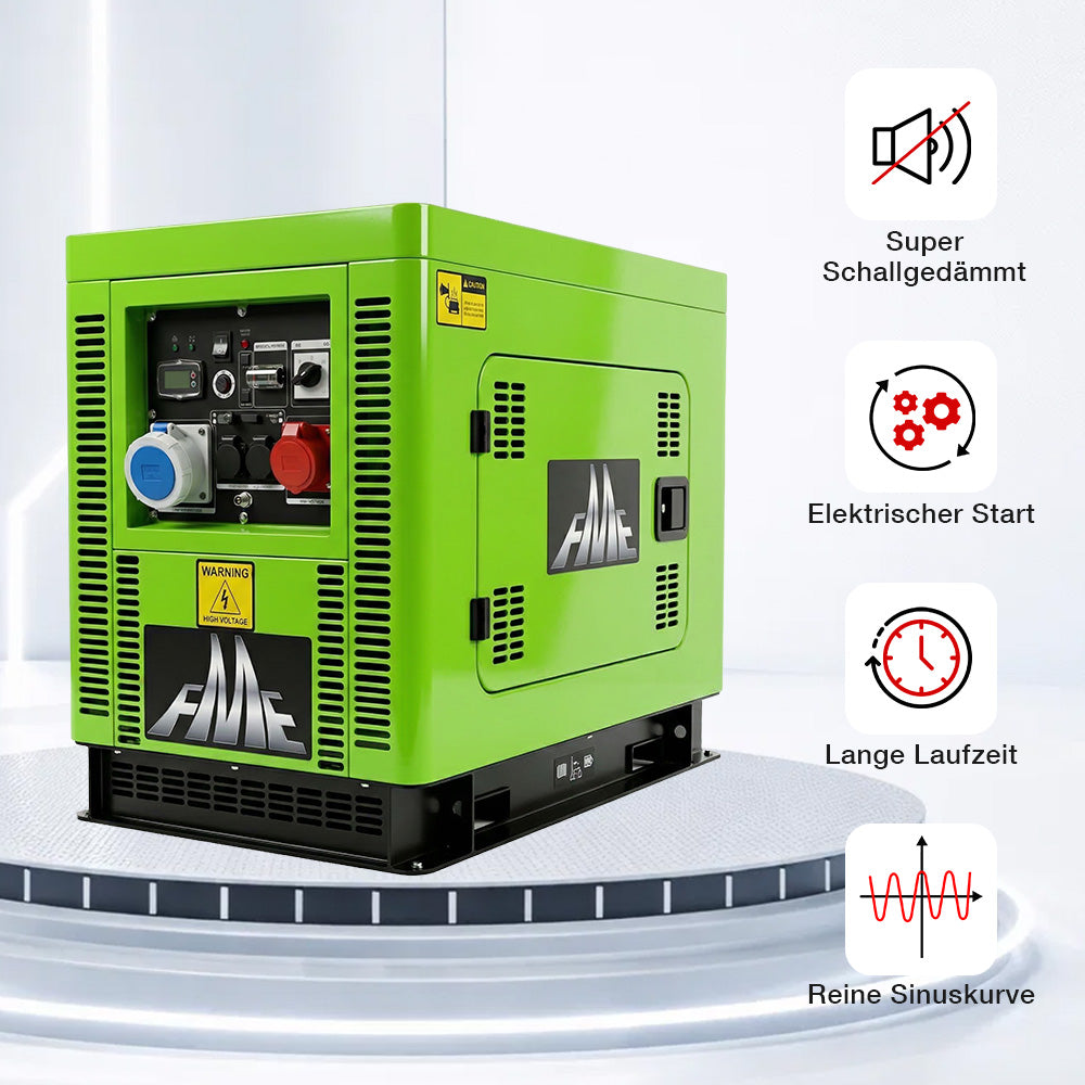 FME 15000iD Diesel Inverter Stromerzeuger 19kVA 230V & 400V FME