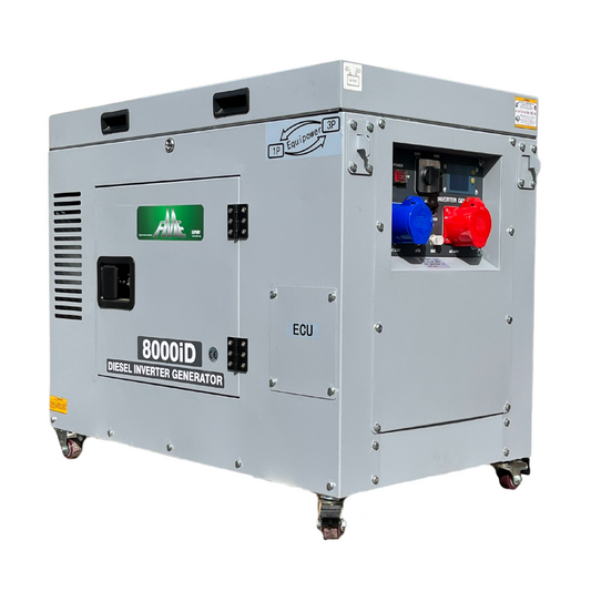 FME 8000iD 230V & 400V - 8000 Watt Diesel Inverter Generator mit integriertem ATS-Eingang FME