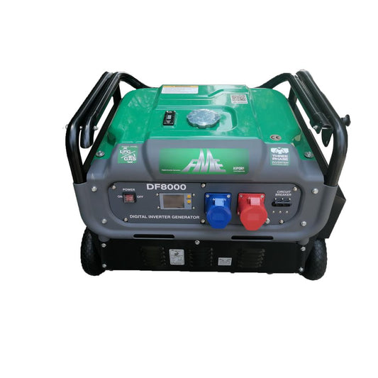 7500 Watt DualFuel Inverter Stromerzeuger 230V u. 400V FME DF-8000