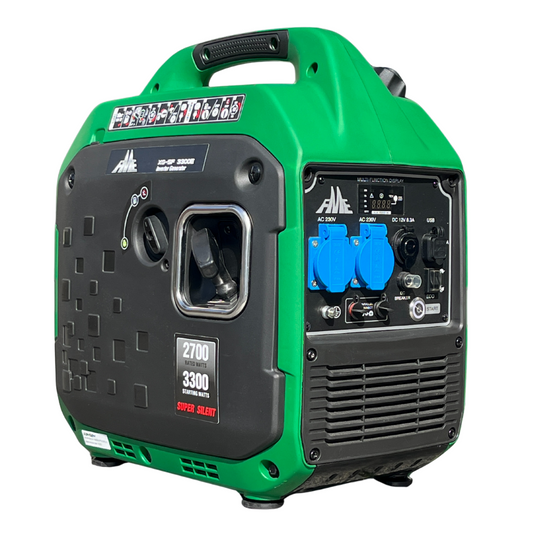 3300W Benzin Inverter Stromaggregat mit E-Start nur 21,4 kg FME XG-SF 3300E FME