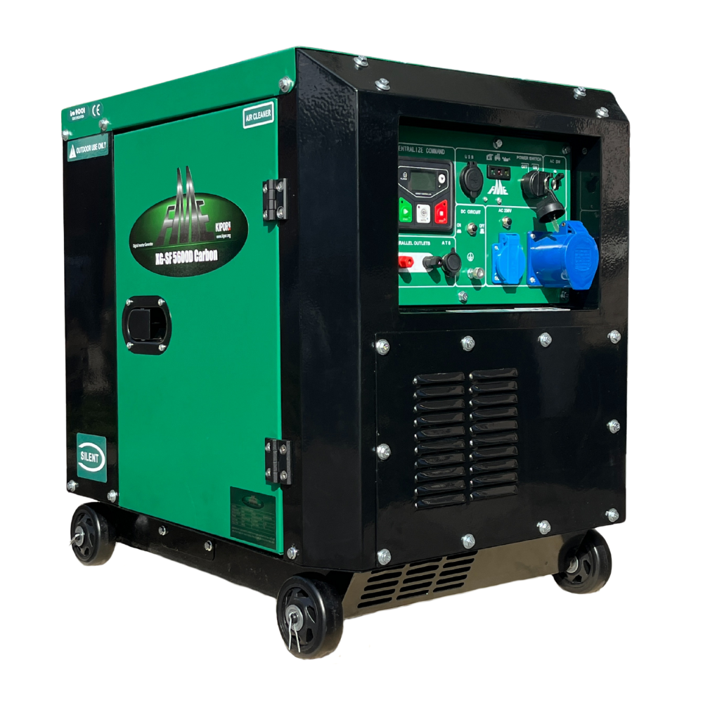 FME XG-SF 5600D Carbon Diesel Inverter Notstromaggregat für Wärmepumpe