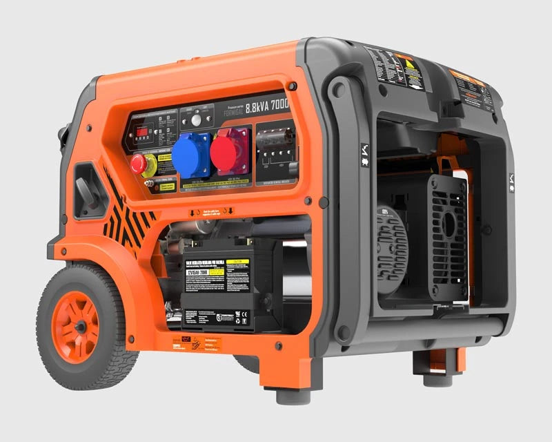 Benzin Stromerzeuger SVR 7000 Watt mit E-Start Genergy Formigal
