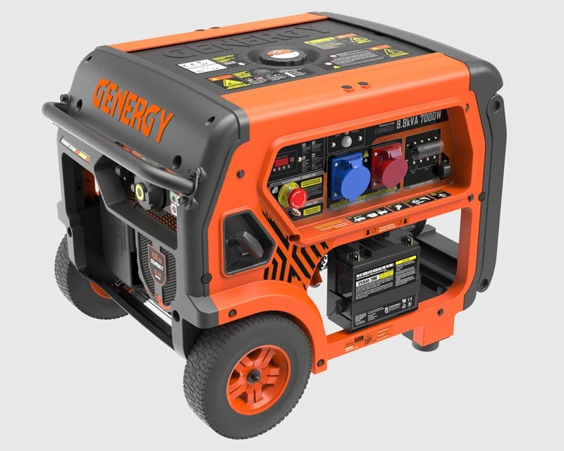 Benzin Stromerzeuger SVR 7000 Watt mit E-Start Genergy Formigal
