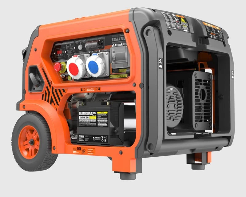 Benzin Stromerzeuger SVR 7000 Watt mit E-Start Genergy Formigal-S IP67