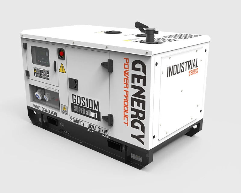 10kVA Netzersatzanalage Diesel 230V - IP23 Silent Genergy GDS10M Genergy