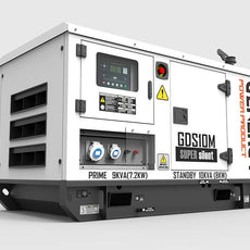 10kVA Netzersatzanalage Diesel 230V - IP23 Silent Genergy GDS10M Genergy