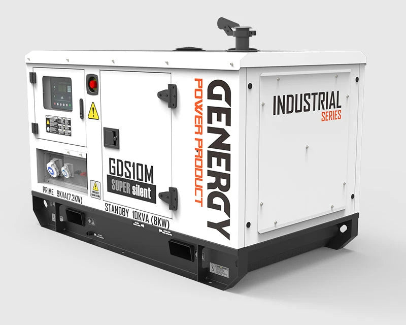 10kVA Netzersatzanalage Diesel 230V - IP23 Silent Genergy GDS10M Genergy