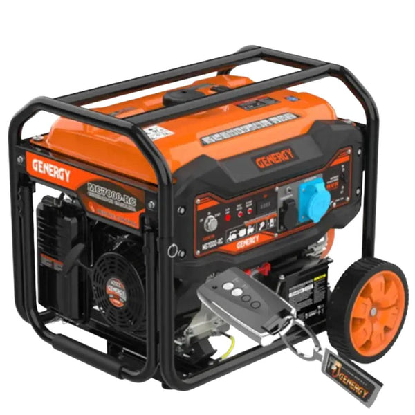 GENERGY MG7000-RC 7000W  Benzin Stromerzeuger - Funkfernbedienung 50 Meter Genergy