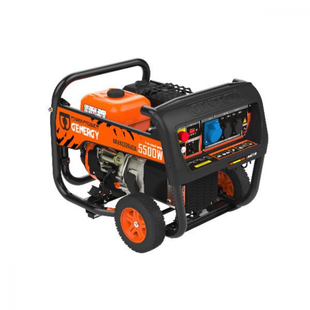 GENERGY Navacerrada Benzin Stromerzeuger  – 5500W 230V mit E-Start