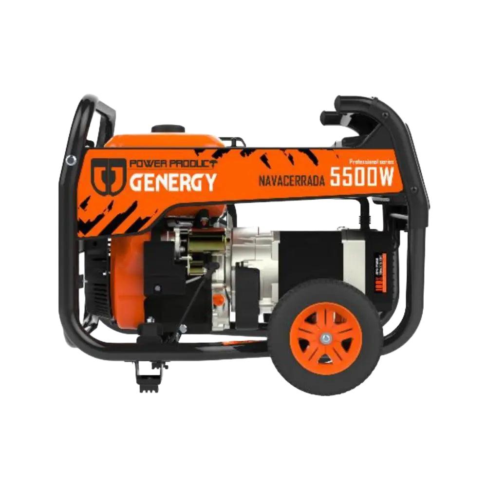 GENERGY Navacerrada Benzin Stromerzeuger  – 5500W 230V mit E-Start Genergy