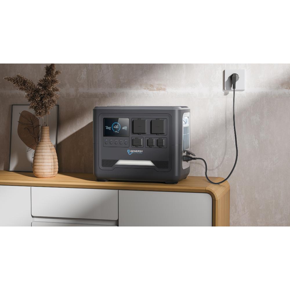 GENERGY GZE-1018 Powerstation 1800 Watt und 1024 Wh ideal für PV-Anlagen