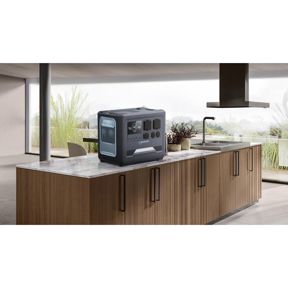 GENERGY GZE-1018 Powerstation 1800 Watt und 1024 Wh ideal für PV-Anlagen