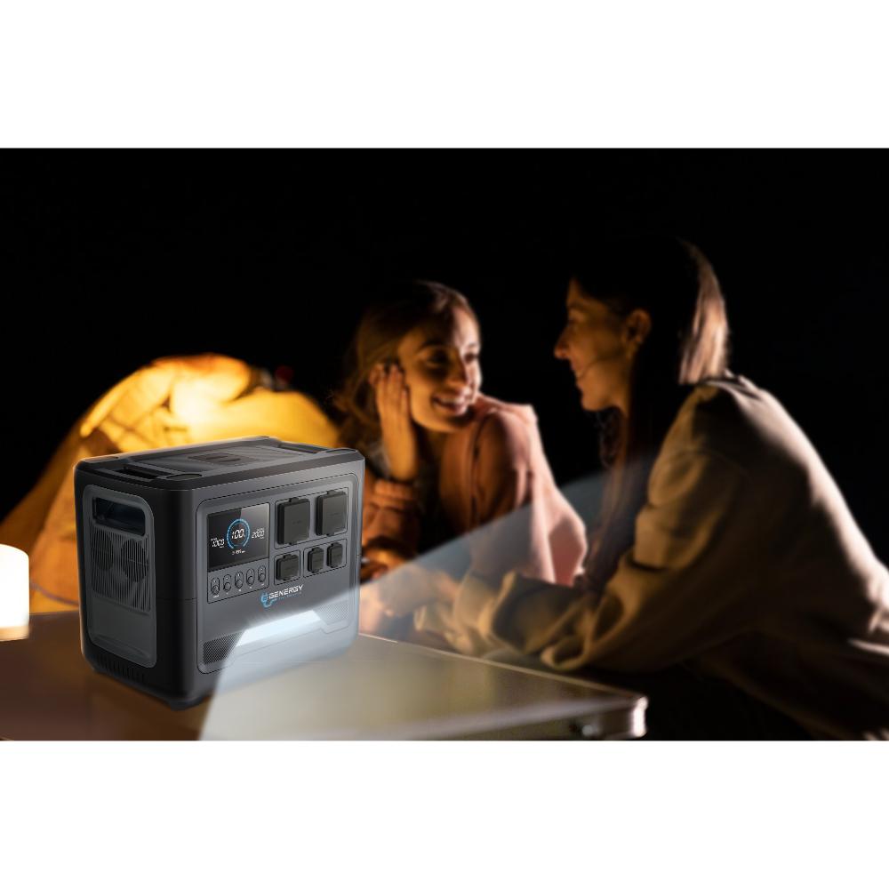  GENERGY GZE-1518 Powerstation 2200 Watt und 1536 Wh optimal für PV-Anlagen