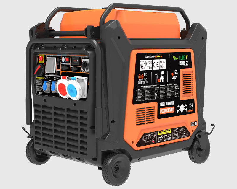 Stromerzeuger Benzin-Inverter Genergy BORNEO RC/SOL/ATS/DRON 19000W – Drohnengenerator