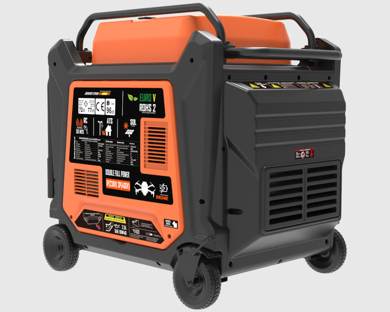 Stromerzeuger Benzin-Inverter Genergy BORNEO RC/SOL/ATS/DRON 19000W – Drohnengenerator