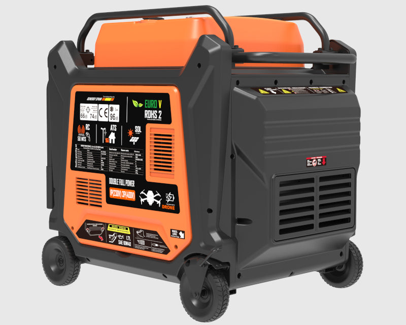 Stromerzeuger Benzin-Inverter Genergy BALI RC/SOL/ATS/DRON 13000W – Drohnengenerator