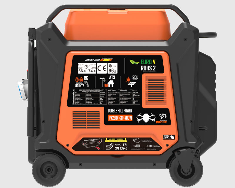 Stromerzeuger Benzin-Inverter Genergy BALI RC/SOL/ATS/DRON 13000W – Drohnengenerator