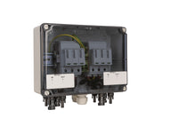 Generatorenanschlusskasten für PV-Anlagen bis 1.000 V DC, 1x 2 String, MC4-Steckverbinder, SiRoX JÄGER SIROX