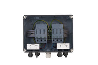 Generatorenanschlusskasten für PV-Anlagen bis 1.000 V DC, 1x 2 String, SUNCLIX-Steckverbinder, SiRoX JÄGER SIROX