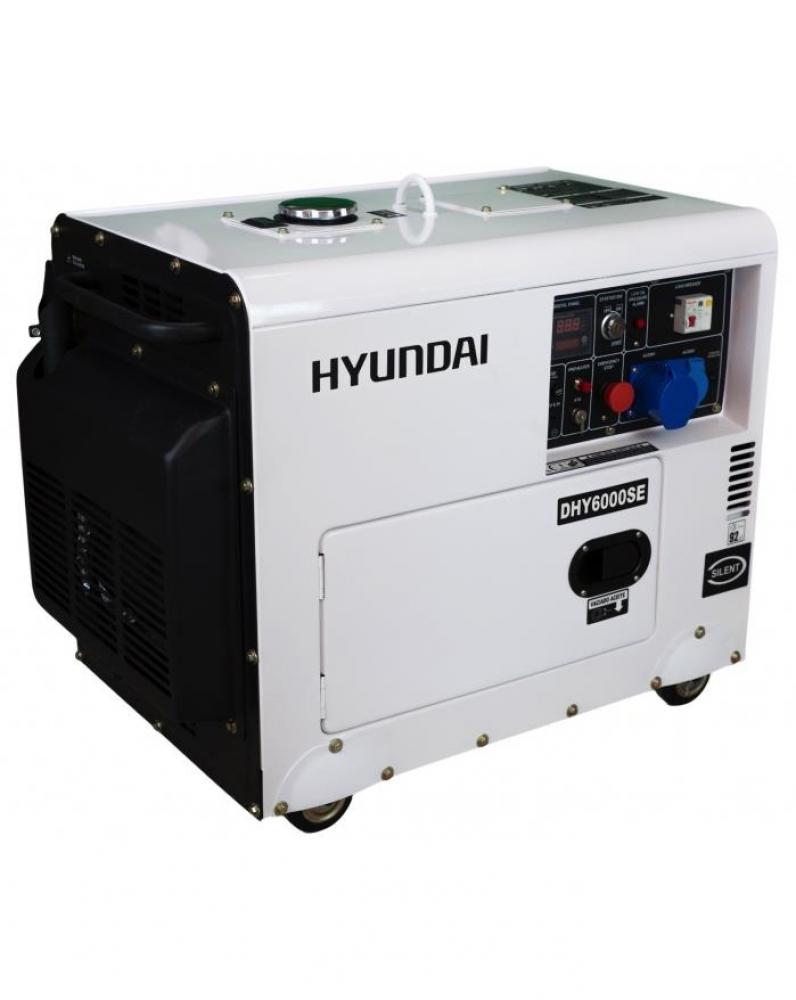 HYUNDAI 5300W DIESEL STROMERZEUGER DHY6000SE D