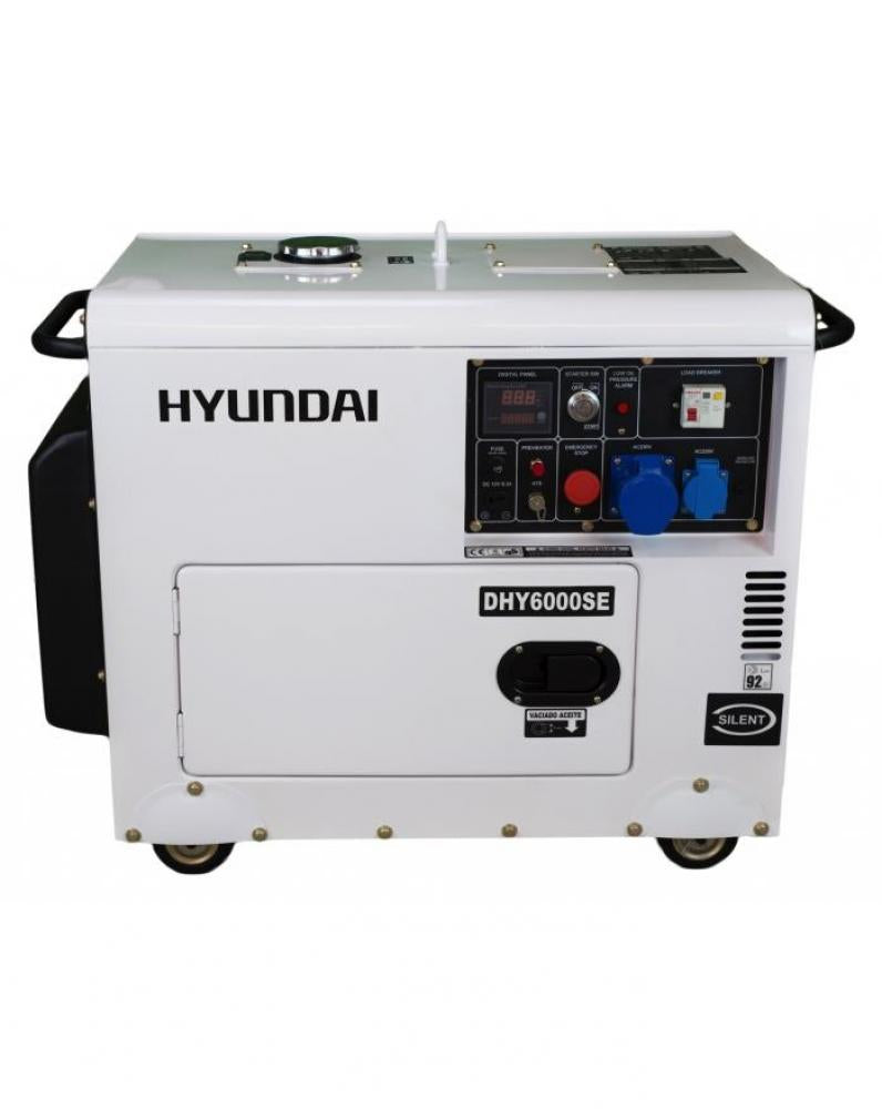HYUNDAI 5300W DIESEL STROMERZEUGER DHY6000SE D