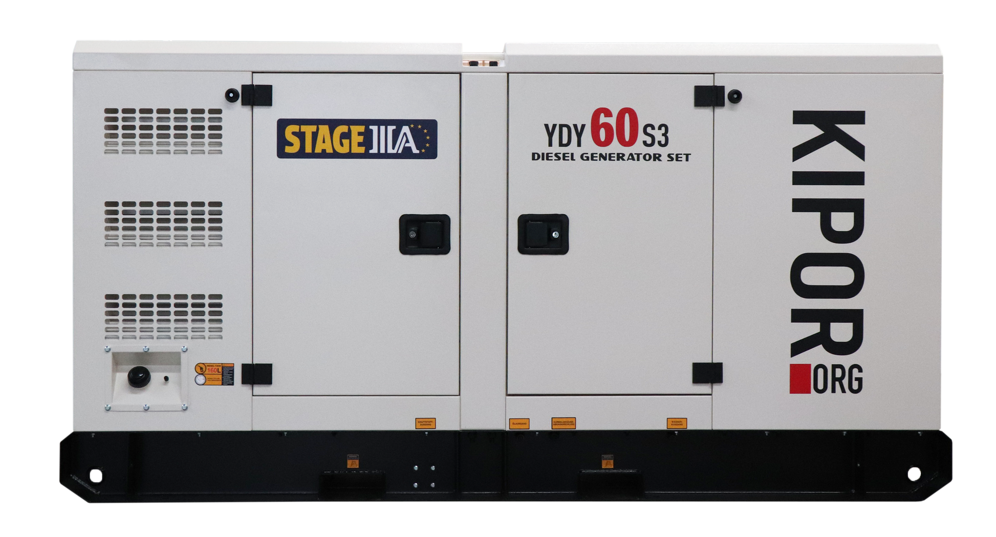 Netzersatzanlage KIPOR 60kVA - Euro Stage IIIA Kipor.org