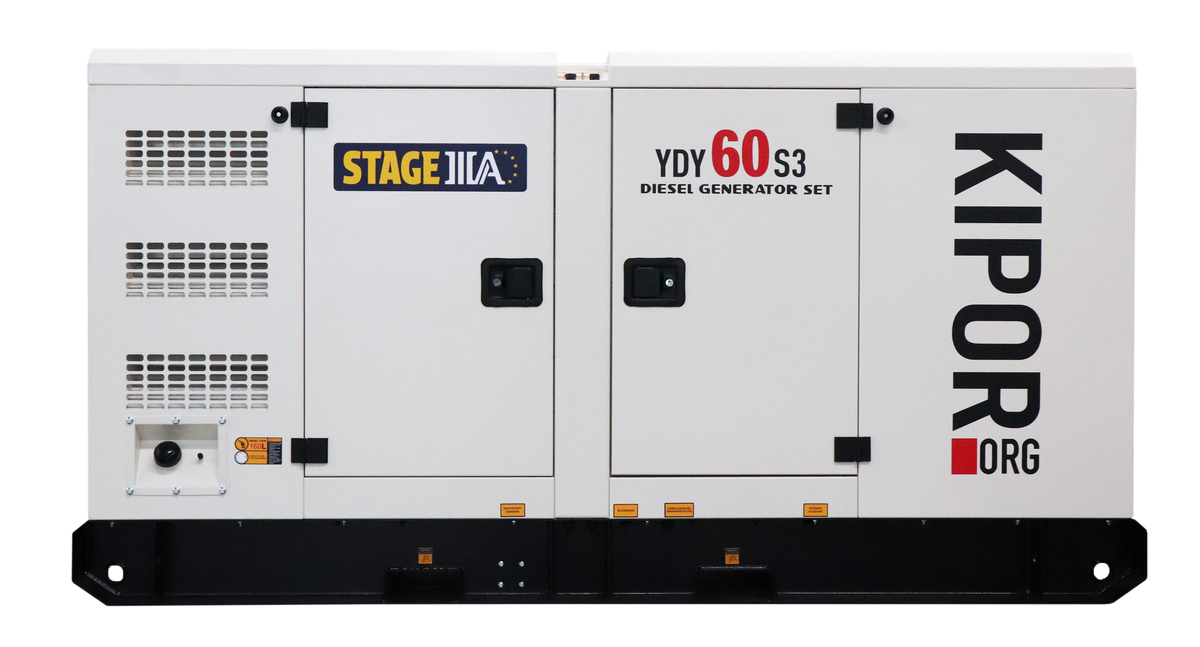Netzersatzanlage KIPOR 60kVA - Euro Stage IIIA Kipor.org