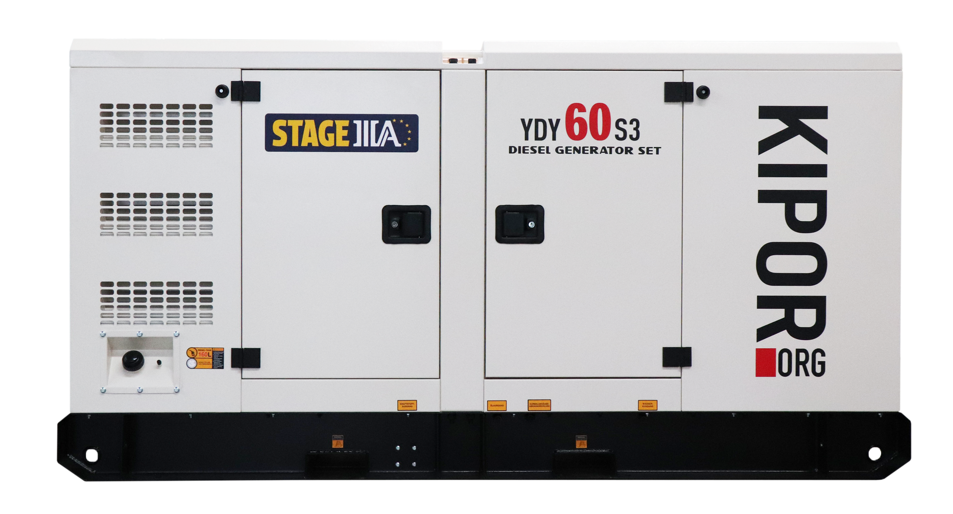 Netzersatzanlage KIPOR 60kVA - Euro Stage IIIA Kipor.org