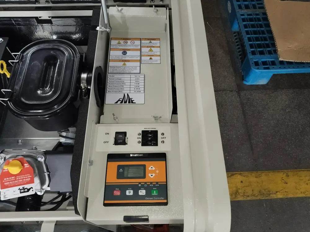 Gas Stromerzeuger FME GA12000 /GG14- LPG / NG mit ATS Anschluss Kipor.org