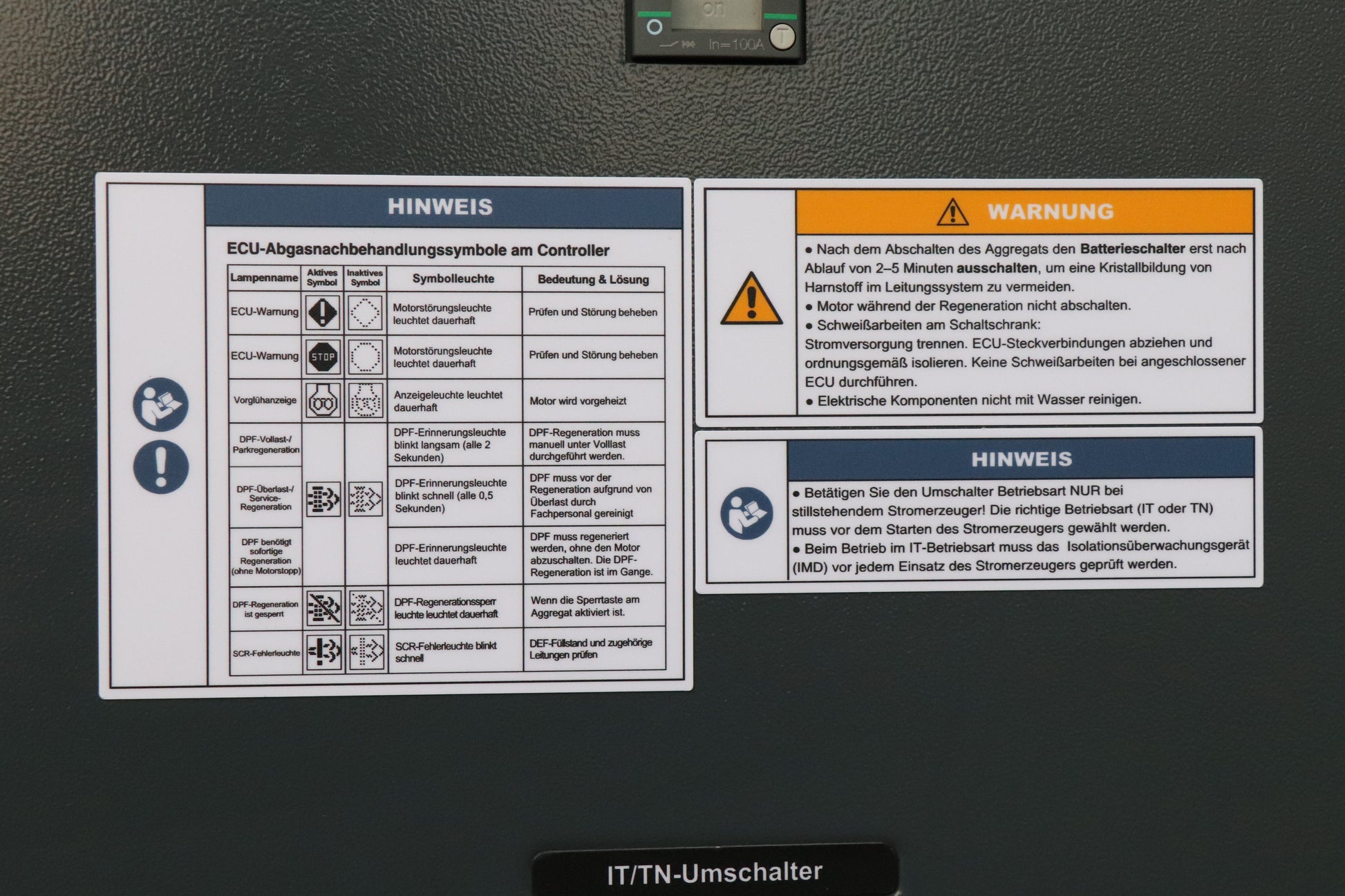 FME Stromerzeuger 50 kVA Diesel Stage V – BOS, Feuerwehr, THW, DIN 14684 FME