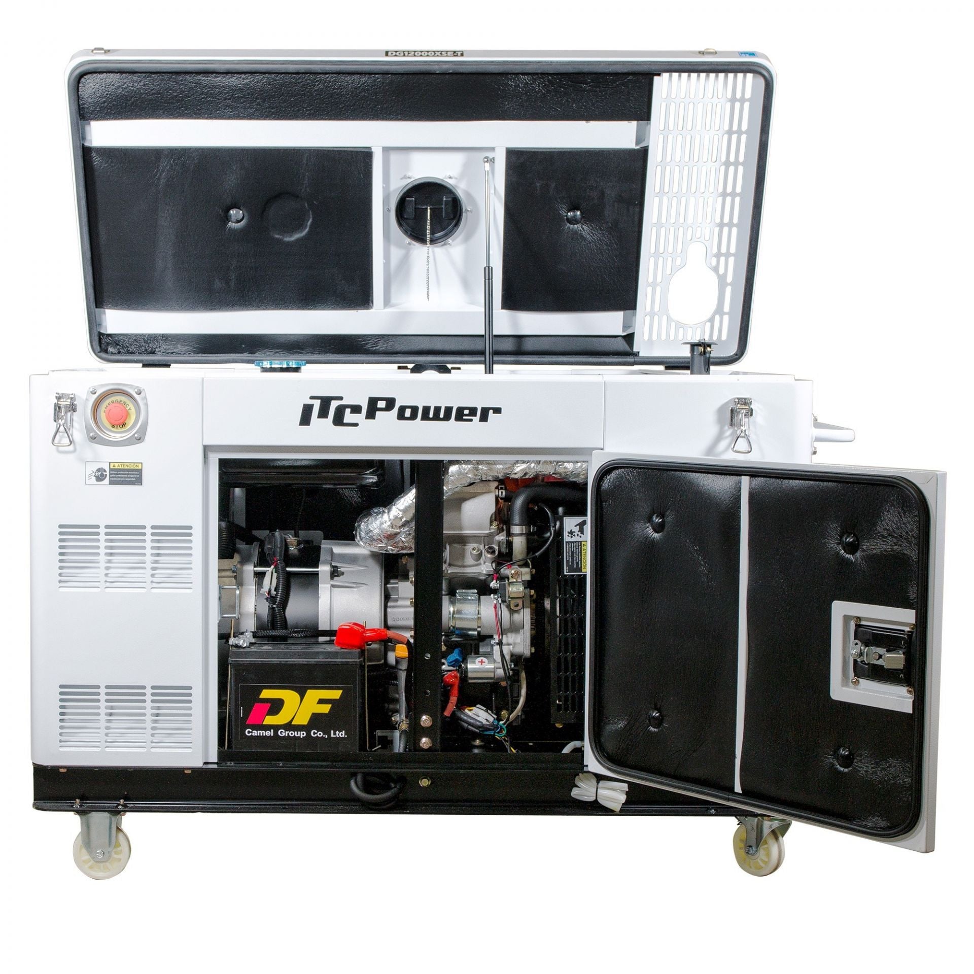 Diesel Stromaggregat Wassergekühlt 12,5 kVA / 10 kW 230V & 400V  DG12000SE-T ITC